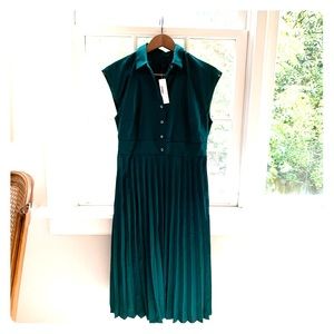 NWT Gorgeous Green J.Crew dress
